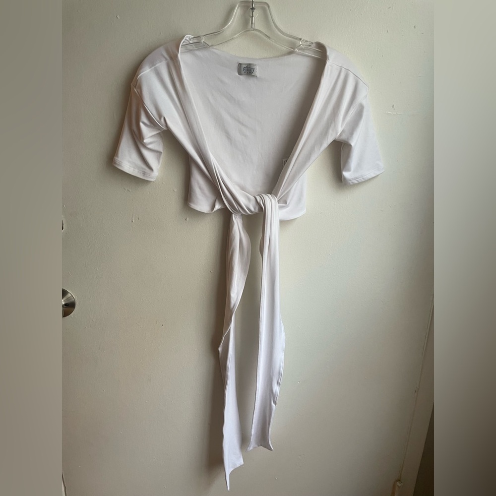 Oh Polly White Crop Top